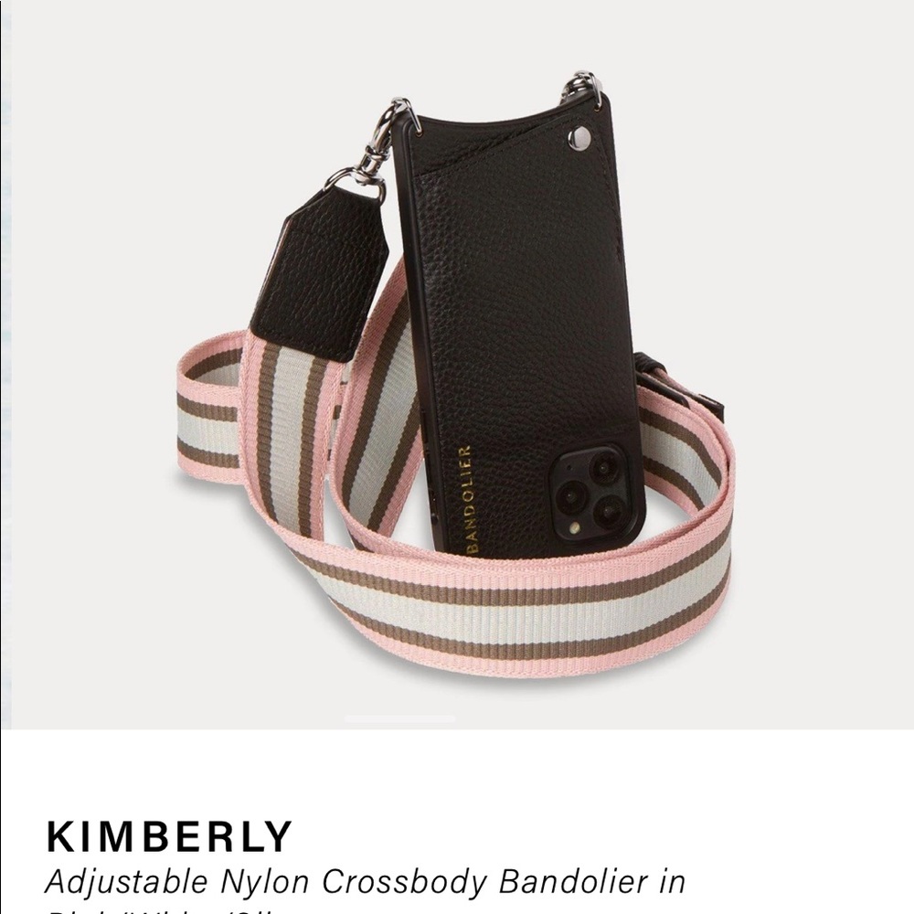 Bandolier Style pink kimberly strap only